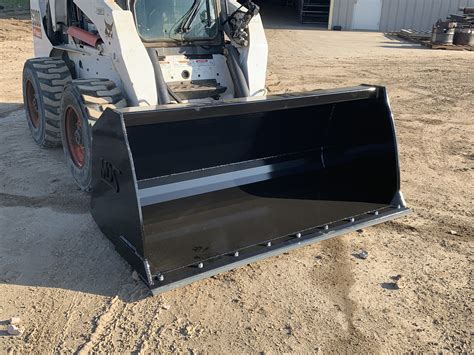 heavy duty skid steer bucket